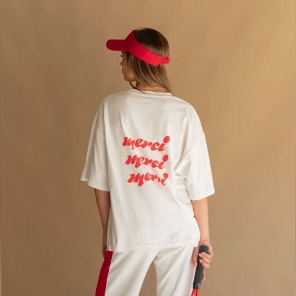NWT ARAMINTA JAMES Merci Tee